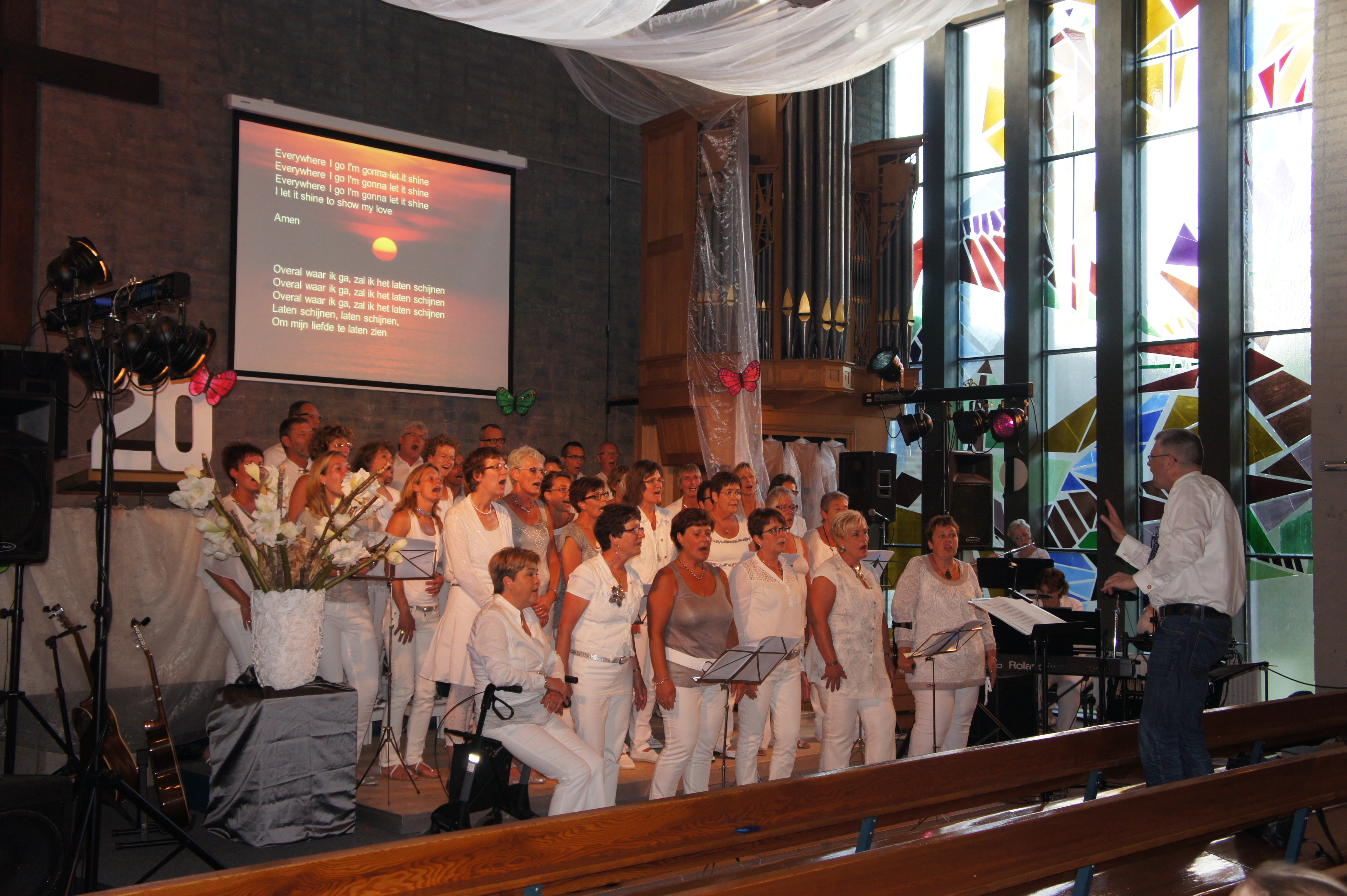 foto koor jubileum 2014